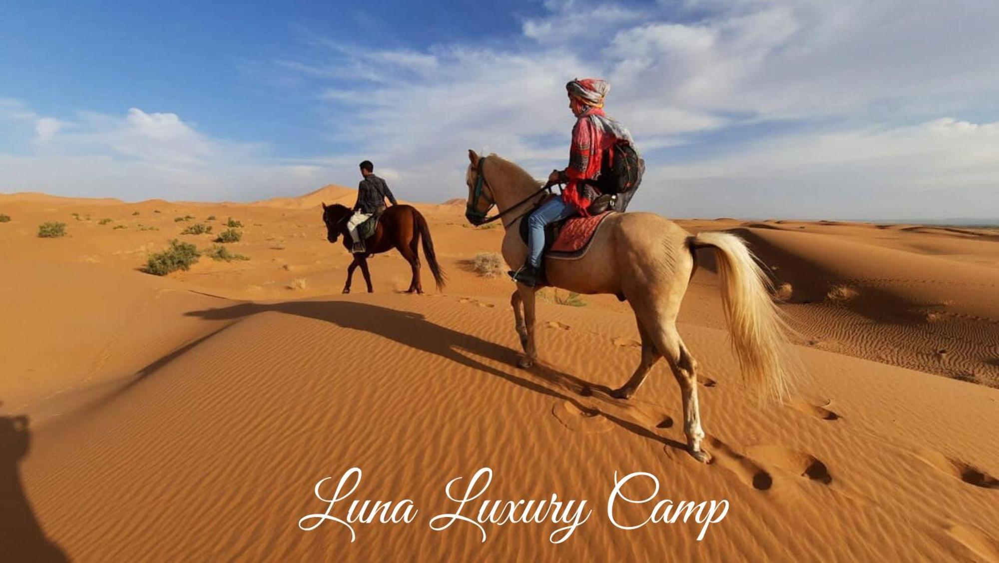 Luna Luxury Camp Hotel Merzouga Exterior photo